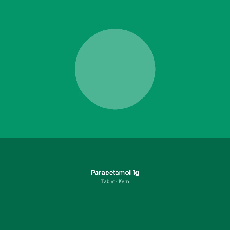 Paracetamol 1g