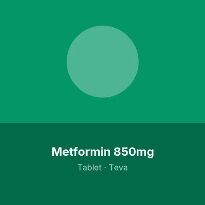 Metformin 850mg
